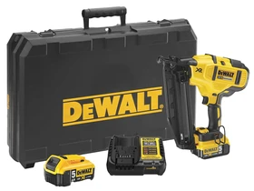 DeWalt DCN660P2-QW akkus finiselő szegező 18 V | 32 - 63 mm | Átmérő 1,6 mm | 20 ° | Szénkefementes | 2 x 5 Ah akku + töltő | Kofferben DeWalt DCN660P2-QW akkus finiselő szegező 18 V | 32 - 63 mm | Átmérő 1,6 mm | 20 ° | Szénkefementes | 2 x 5 Ah akku + töltő | Kofferben
