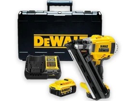 DeWalt DCN695P2-QW akkus szerkezeti szegező 18 V | 50 - 63 mm/50 - 90 mm | Átmérő 2,8 - 3,3 mm | 34 ° | Szénkefementes | 2 x 5 Ah akku + töltő | Kofferben DeWalt DCN695P2-QW akkus szerkezeti szegező 18 V | 50 - 63 mm/50 - 90 mm | Átmérő 2,8 - 3,3 mm | 34 ° | Szénkefementes | 2 x 5 Ah akku + töltő | Kofferben