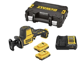 DeWalt DCS312D2-QW akkus orrfűrész 12 V | 90 mm | Szénkefementes | 2 x 2 Ah akku + töltő | Kartondobozban