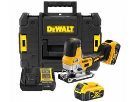DeWalt DCS335P2-QW akkus dekopírfűrész 18 V | 135 mm | Szénkefementes | 2 x 5 Ah akku + töltő | TSTAK kofferben DeWalt DCS335P2-QW akkus dekopírfűrész 18 V | 135 mm | Szénkefementes | 2 x 5 Ah akku + töltő | TSTAK kofferben