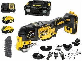 DeWalt DCS356P2-QW akkus multifunkciós gép rezgő 18 V | 0 - 20000   1/min | 1,6 ° | Szénkefementes | 2 x 5 Ah akku + töltő | TSTAK kofferben DeWalt DCS356P2-QW akkus multifunkciós gép rezgő 18 V | 0 - 20000   1/min | 1,6 ° | Szénkefementes | 2 x 5 Ah akku + töltő | TSTAK kofferben