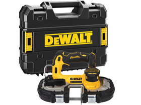DeWalt DCS377NT-XJ akkus kézi szalagfűrész (akku és töltő nélkül) DeWalt DCS377NT-XJ akkus kézi szalagfűrész (akku és töltő nélkül)