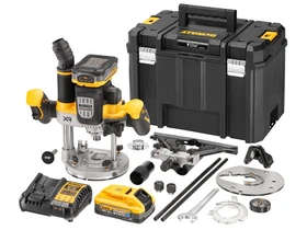 DeWalt DCW620H2-QW akkus felsõmaró 18 V | 11000 - 23000 RPM | Szénkefementes | 2 x 5 Ah akku + töltõ | TSTAK kofferben DeWalt DCW620H2-QW akkus felsõmaró 18 V | 11000 - 23000 RPM | Szénkefementes | 2 x 5 Ah akku + töltõ | TSTAK kofferben