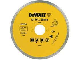 DeWalt DT3714-QZ 110 mm gyémánt vágótárcsa DeWalt DT3714-QZ 110 mm gyémánt vágótárcsa