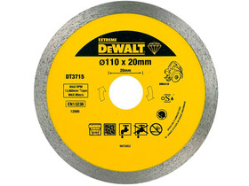 DeWalt DT3715-QZ 110 mm gyémánt vágótárcsa
