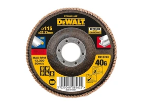 Kép: DeWalt EXTREME Zirconium Oxide Lamellas csiszolokorong 115 mm x 222 mm x 40 G_0.webp