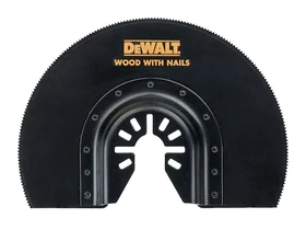 DeWalt Gyorsvágó szegmensfűrészlap oszcilláló multigéphez 102 mm DeWalt Gyorsvágó szegmensfűrészlap oszcilláló multigéphez 102 mm