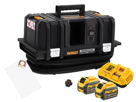 DeWalt DCV586MT2-QW akkus porszívó 54 V | 15 l | M | Szénkefementes | 2 x 6 Ah akku + töltő