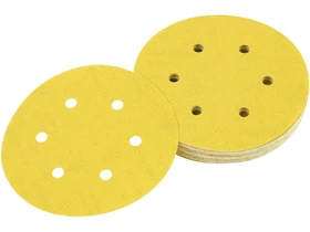 DeWalt Tepozaras excentercsiszolopapir 150 mm 240 G 6 lyuk_0 Kép: DeWalt Tepozaras excentercsiszolopapir 150 mm 240 G 6 lyuk_0.webp