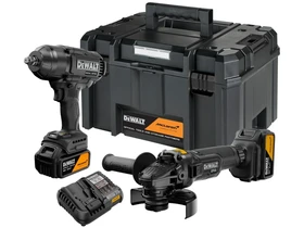DEWALT X MCLAREN 18V XR TWIN KIT - HIGH TORQUE IMPACT WRENCH AND ANGLE GRINDER WITH 2 X 5AH BATTERIES CHARGER IN TSTAK. BASED OFF DCF900DCG405_0 Kép: DEWALT X MCLAREN 18V XR TWIN KIT - HIGH TORQUE IMPACT WRENCH AND ANGLE GRINDER WITH 2 X 5AH BATTERIES CHARGER IN TSTAK. BASED OFF DCF900DCG405_0.webp