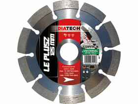 Diatech LE+ 125mm gyémánt vágótárcsa Diatech LE+ 125mm gyémánt vágótárcsa