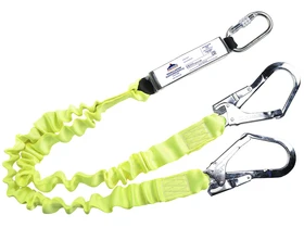 Double Elasticated 1.8m Lanyard With Shock Absorber Double Elasticated 1.8m Lanyard With Shock Absorber