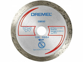 Dremel DSM540 vágókorong forgó multigéphez DSM20-hoz Dremel DSM540 vágókorong forgó multigéphez DSM20-hoz