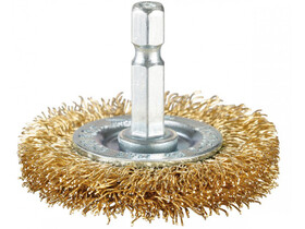 drótkorong sárgaréz bevonattal 75mm 1/4˝ drótkorong sárgaréz bevonattal 75mm 1/4˝