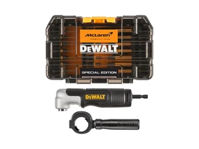 DeWalt McLaren szerszám készlet sarokfúró adapterrel