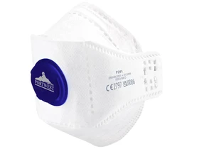 EAGLE FFP2 Valved Dolomite Fold Flat Respirator (Pk10) EAGLE FFP2 Valved Dolomite Fold Flat Respirator (Pk10)