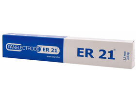 Panelectrode ER 21 2,5x350mm (2,5kg) bevont elektróda Panelectrode ER 21 2,5x350mm (2,5kg) bevont elektróda