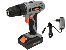 Sthor 78983 akkus fúrócsavarozó tokmányos 18 V, + 1,3 Ah akku + töltő