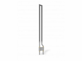 Eurokomax alakos polisztirolvágó penge C-140 Eurokomax alakos polisztirolvágó penge C-140