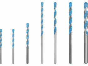 EXPERT CYL-9 Multiconstruction Robust Line többcélú fúró készlet, 7 db, 5,0; 5,5; (2x)6,0; 7,0; 8,0 EXPERT CYL-9 Multiconstruction Robust Line többcélú fúró készlet, 7 db, 5,0; 5,5; (2x)6,0; 7,0; 8,0