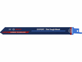 EXPERT S 1022 EHM Thin Tough Metal keményfém fogazású szablyafűrészlap, 1 db, Anyagvastagság: <150