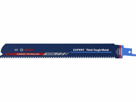 EXPERT S 1155 CHC Thick Tough Metal keményfém fogazású szablyafűrészlap, 1 db, Anyagvastagság: 4-17 EXPERT S 1155 CHC Thick Tough Metal keményfém fogazású szablyafűrészlap, 1 db, Anyagvastagság: 4-17