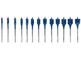 EXPERT Self Cut lapos marófúró készlet vászontáskában, 13 db, 10; 12; 13; 14; 16; 18; 20; 22; 24; 2 EXPERT Self Cut lapos marófúró készlet vászontáskában, 13 db, 10; 12; 13; 14; 16; 18; 20; 22; 24; 2