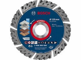EXPERT Universal gyémánt vágótárcsa, 125 x 2,2 mm, 22,23 mm EXPERT Universal gyémánt vágótárcsa, 125 x 2,2 mm, 22,23 mm