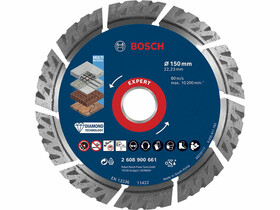 EXPERT Universal gyémánt vágótárcsa, 150 x 2,4 mm, 22,23 mm EXPERT Universal gyémánt vágótárcsa, 150 x 2,4 mm, 22,23 mm