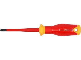 Extra vekony szigetelt keresztfeju csavarhuzo PH2 x 100 mm Kép: Extra vekony szigetelt keresztfeju csavarhuzo PH2 x 100 mm.webp