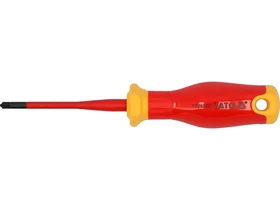 Extra vekony szigetelt PlusMinus csavarhuzo SLPZ1 x 80 mm Kép: Extra vekony szigetelt PlusMinus csavarhuzo SLPZ1 x 80 mm.webp