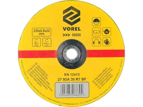 Kép: Fem csiszolokorong 230 x 68 x 22 mm sarokcsiszolohoz.webp