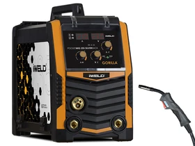 Iweld GORILLA POCKETMIG 235 SILVERBACK fogyóelektródás védõgázas inverteres hegesztõ 50 - 210 A | 230 V Iweld GORILLA POCKETMIG 235 SILVERBACK fogyóelektródás védõgázas inverteres hegesztõ 50 - 210 A | 230 V