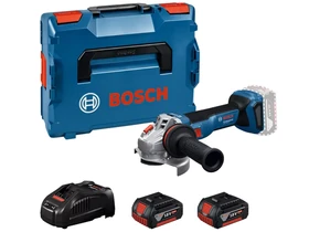 Bosch GWS 18V-11 125mm akkus sarokcsiszoló 2x5Ah, GAL 1880, L-Boxx Bosch GWS 18V-11 125mm akkus sarokcsiszoló 2x5Ah, GAL 1880, L-Boxx