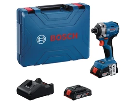 Bosch GDR 18V-215 akkus ütvecsavarozó bitbefogással 2x2Ah, GAL 18V-20, koffer Bosch GDR 18V-215 akkus ütvecsavarozó bitbefogással 2x2Ah, GAL 18V-20, koffer