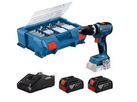 Bosch GSB 18V-65 akkus ütvefúró-csavarozó 2x4Ah ProCORE, GAL 18V-40, L-Case Bosch GSB 18V-65 akkus ütvefúró-csavarozó 2x4Ah ProCORE, GAL 18V-40, L-Case