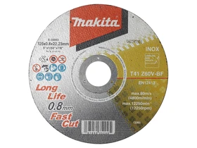 Makita Inox vágókorong 125x0,8 mm Makita Inox vágókorong 125x0,8 mm