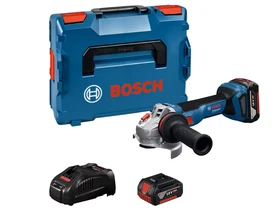 Bosch GWS 18V-11 S akkus sarokcsiszoló 2x5Ah, GAL 1880, L-Boxx Bosch GWS 18V-11 S akkus sarokcsiszoló 2x5Ah, GAL 1880, L-Boxx