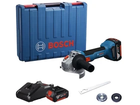 Bosch GWS 18V-8 125mm akkus sarokcsiszoló 2x4Ah, GAL1840, koffer Bosch GWS 18V-8 125mm akkus sarokcsiszoló 2x4Ah, GAL1840, koffer