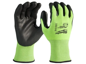 Hi-Vis Vágásbiztos kesztyű 3/C  - S/7 - 12 pár