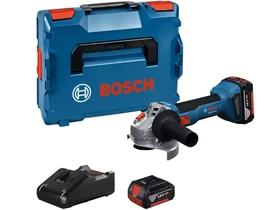 Bosch GWS 18V-8 125mm akkus sarokcsiszoló 2x5Ah, GAL1840, L-Boxx Bosch GWS 18V-8 125mm akkus sarokcsiszoló 2x5Ah, GAL1840, L-Boxx