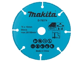 Makita Epoxy gyémánt vágótárcsa 76x10 mm 50-60 szemcse Makita Epoxy gyémánt vágótárcsa 76x10 mm 50-60 szemcse