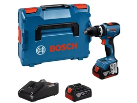 Bosch GSB 18V-65 akkus ütvefúró-csavarozó 2x5Ah, GAL 18V-40, L-Boxx Bosch GSB 18V-65 akkus ütvefúró-csavarozó 2x5Ah, GAL 18V-40, L-Boxx