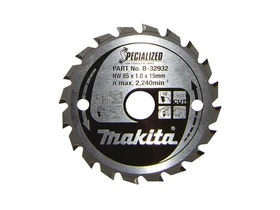 Makita körfűrészlap 85x15 mm Z20 Makita körfűrészlap 85x15 mm Z20
