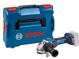 Bosch GWS 18V-15 SC akkus sarokcsiszoló 18 V | 125 mm | 3400 - 11000 RPM | Szénkefementes | Akku és töltő nélkül | L-Boxx-ban