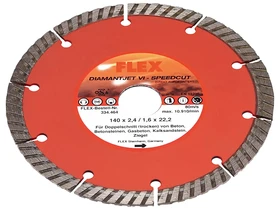 Flex Diamond Jet VI - Speedcut 140 mm vágókorong Flex Diamond Jet VI - Speedcut 140 mm vágókorong