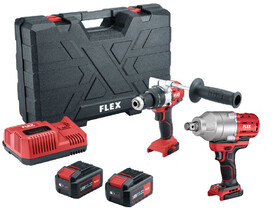 Flex PD 2G 18.0-EC + IW 3/4inch 18.0-EC gépcsomag Flex PD 2G 18.0-EC + IW 3/4inch 18.0-EC gépcsomag