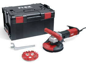 Flex LDE 16-8 125 R Kit E-Jet elektromos betoncsiszoló Flex LDE 16-8 125 R Kit E-Jet elektromos betoncsiszoló