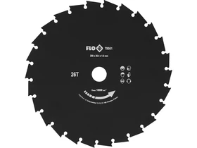 Flo fukasza penge 250 mm 254 mm 26T Kép: Flo fukasza penge 250 mm 254 mm 26T.webp