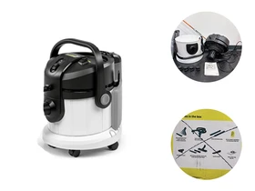 Karcher SE4 elektromos kárpittisztító (újracsomagolt)